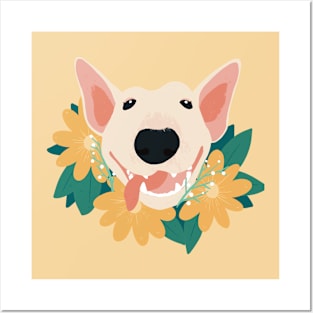 Bull Terrier Joy Posters and Art